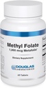 Douglas Laboratories Φολικό μεθύλιο L-5- MTHF - 1000 mcg Μεταφολίνη - Βιταμίνη Β Φολικό - Υποστηρίζει Homocysteine Μεταβολισμός & ανάπτυξη του εμβρύου * - Μη- ΓΤΟ - 60 δισκία