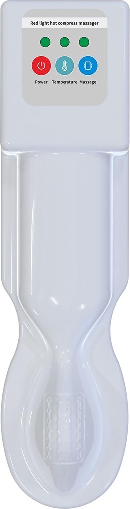 ALLANZ Κόκκινο φως ζεστό Massager συμπίεσης, φορητή συσκευή ανακούφισης αιμορροΐδων για μετά-χειρουργική αποκατάσταση και καταπραϋντική ανακούφιση του πόνου - Ξεμπλοκάρετε κανάλια & Προώθηση της άνεσης