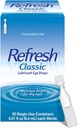 Klasik Lubricant Eye Drops, Preservative-Free,0.01 Fl Oz Single-Use Containers, 50 Count, 1 Paket, Ambalaj Vary