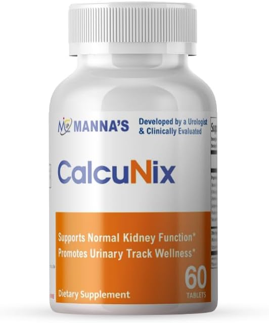 Manna CalcuNix Kidney Support Supplement Urinary Track 60 Tablets