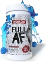 5 Beslenme FullAF Pre-Workout | Stim-Free with Massive Pumps | L-Citrulline, L-Taurine, GlycerSize | 13.05 oz (Mavi Raspberry)