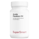 Supersmart - Arctic Plankton Oil 1000 mg per Day (Patented) - Balık ve Krill Oil Supplement - Omega-3 Fatty Acids, EPA, DHA & SDA | Non-GMO & Gluten Free - 60 Softgels