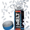 MELT - Erkekler ve Kadınlar için en iyi termojenik Fat Burner - Hızlı Kilo kaybı için Suppressant Pills - Enerji ATM ve Zihin Focus Supplement - Diyet Pills Bu Çalışma - 60 kapak