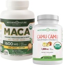 Organik C Vitamin + Maca Root Capsules – Natural Energy & Immune Support