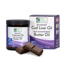 Green Pasture Butter Oil/Fermented Cod Liver Oil Mixed Gel - 6.4 oz.- (Chocolate)