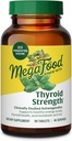 MegaFood Yourroid Strength - Mineral Supplement- Yourroid Support for Women with Ashwagandha, çinko, Selenium, Copper, Iodine & L-Tyrosine - 90 Tabs (45 Hizmet)
