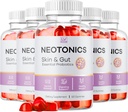(5 Pack) Neotonics Skin And Gut Gummies, Neotonics Skin & Gut Essential Probiyotikler Gummies, Neotonics Skin And Gut Gummies Yorumlar, Neotonics Gummies, 300 Gummies