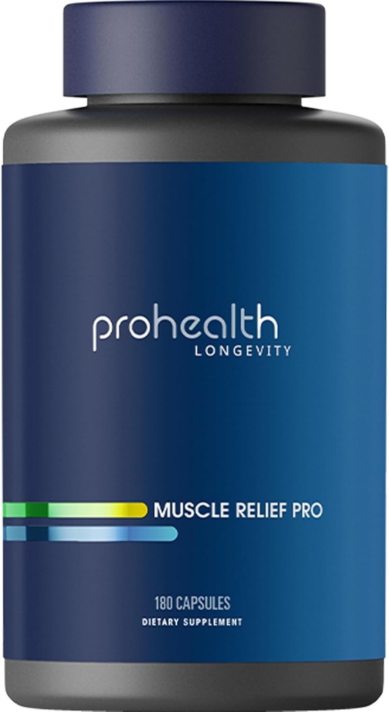 ProHealth Joint & Muscle Relief Pro - Glucosamine Chondroitin, Turmeric Magnezyum, MSM, Malic Acid, Boswellia. Decrease Muscle & Joint Discomfort & Sleep Better (30 Hizmet) Yardım etmek için