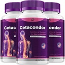 Cetacondor Health & Brain Support – Cetacondor Advanced Nootropic Formula, Cetacondor All-Natural Focus Supplement, Cetacondor Support Reviews (3 Pack - 180 Κάψουλες)