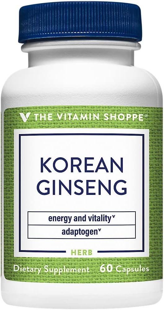Κορεάτικη ρίζα Ginseng - Υποστηρίζει ενέργεια & ζωτικότητα - 648 MG (60 κάψουλες)