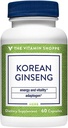 Κορεάτικη ρίζα Ginseng - Υποστηρίζει ενέργεια & ζωτικότητα - 648 MG (60 κάψουλες)
