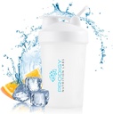 Prodigy Nutrition Labs Premium Shaker Şişe Protein Shakes ve Pre Workout -14 Ounce (Beyaz)