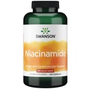 Swanson Niacinamid Carbohidrat Metabolism Ortak Sağlık Desteği 500 Milligram 250 Capsules
