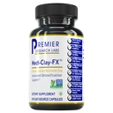 Premier Research Labs Medi-Clay-FX: Bentonite Clay Capsules for Detoxification | Gıda Grade Smectite Supplement | Absorb Toxins, Supports Cellular Health and Mold Detox - 90 Capsules
