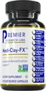 Premier Research Labs Medi-Clay-FX: Bentonite Clay Capsules for Detoxification | Gıda Grade Smectite Supplement | Absorb Toxins, Supports Cellular Health and Mold Detox - 90 Capsules