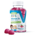 Viteey Vitamin D3 Çocuk Gummies 25, 1000 IU - Bone Health, Immune Health, Ortak Kas Desteği - Vejetary, Gelatin Free, Gluten Free, GMO Free - Tasty Chewable Berry Flavored