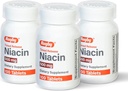 Rugby Timed-Release Niacin 500mg με 28mg Ασβέστιο, Συμπλήρωμα διατροφής για την ενέργεια, την κυκλοφορία και την υποστήριξη του μεταβολισμού, 100 δισκία (3 Συσκευασία)