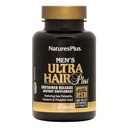 NaturesPlus Men's Ultra Saç Plus, Sustained Release - 60 Tablet - Erkekler için All-Doğal Saç Büyüme Tamamı - Fuller, Healthier Hair - Gluten-Free - 30 Hizmet