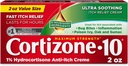 Cortizone-10 Maximum Strength Ultra Soothing Itch Relief Cream, 1% Hydrocortisone, Fast-Acting, Anti-Itch Cream for Bug Bites, Rash, Eczema, Psoriasis, Poison Ivy, Oak, Sumac & More, 2 oz