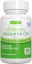 Igennus Advanced VESISorb Ubiquinol 100mg 90 Softgels, 600% βιοδιαθεσιμότητα, ταχείας δράσης συμπολυμερές νερού-διαλυτή Q10 συμπλήρωμα για την ενέργεια & καρδιά, 3-μηνη προσφορά