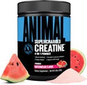 Animal Supercharged Creatine Powder - Flavored Creatine Monohydrate Enhanced with Betaine Anhydrous, PurpleForce & Senactiv, Strength, Endurance, Muscle Recovery for Men and Women - Watermelon, 300g