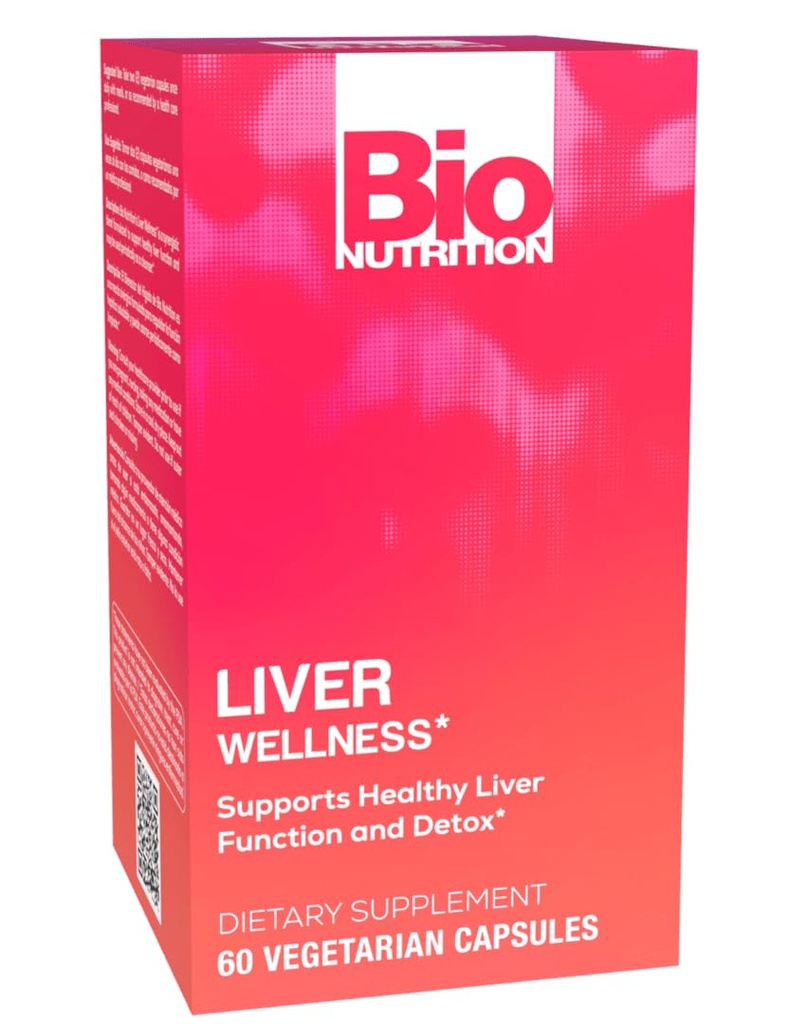 Bio Nutrition Liver Wellness 60 Vegetarian Κάψουλες 