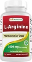 Best Naturals L-αργινίνη 3000mg ανά Σερβίρισμα - 240 Tablets - Pharmaceutical Grade - Μη ΓΤΟ & Χωρίς Γλουτένη - Κατασκευασμένο στις ΗΠΑ