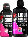 PROSUPPS L-καρνιτίνη 3000 Διεγερτικές δωρεάν ενέσεις υγρού (δράκος) Amino23 Liquid Collagen Shots (Berry) Bundle