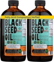 180 Days Premium 2 Pack 16-Ounce Turkish Black Seed Oil - 3X Thymoquinone Optimal - Cold-Pressed, Antioksislerin Doğal Kaynağı - Sweet Sunnah