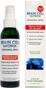 # 1 Booster Εγκεφαλικής Υγείας σε ένα σπρέι - Βελτίωση της εστίασης και της μνήμης - Εγκεφαλικό Worx κυττάρων (υπογλώσσια), όλα τα φυσικά - καθαρότερα συστατικά υψηλής ποιότητας Alpha GPC (Χολίνη), Ginkgo και Resveratrol