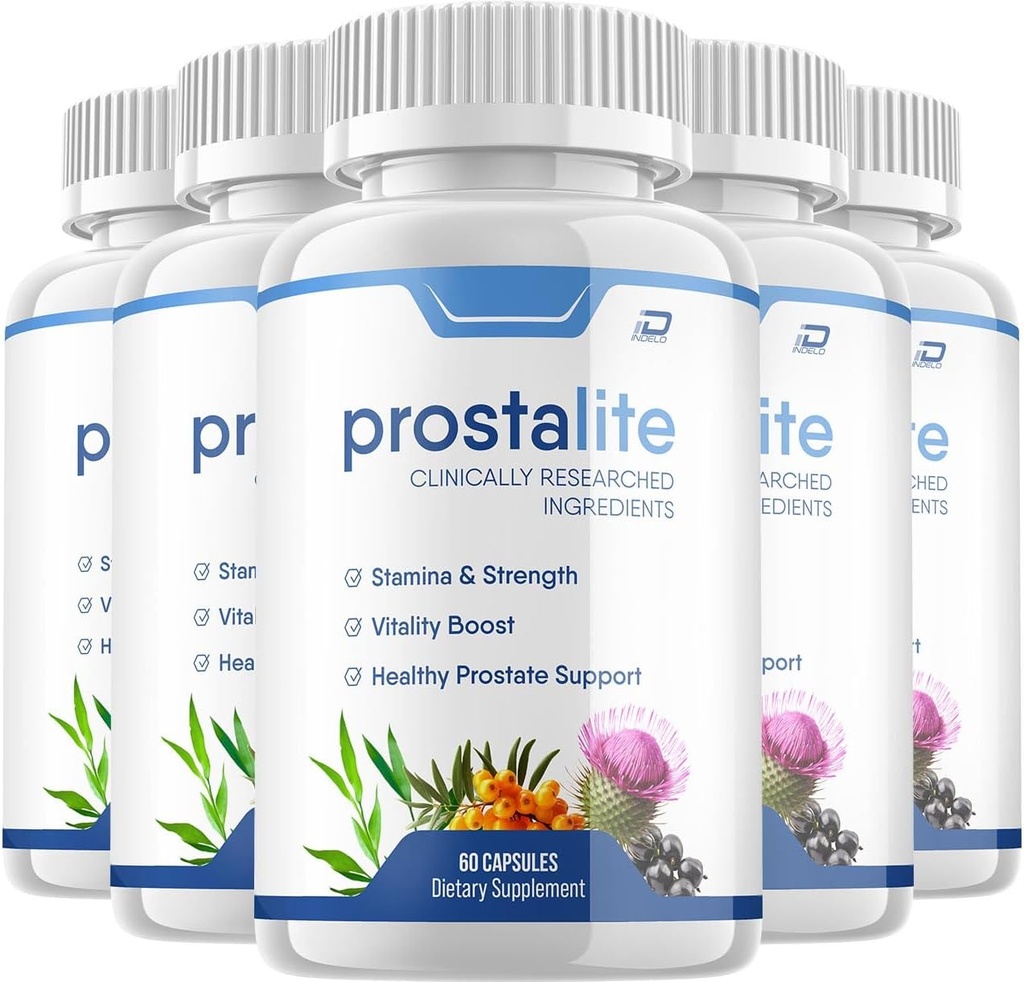 Prostalite Supplement – Prostalight Advanced Formula Prostalit Supplements Yorumlar (5 Pack - 300 Capsules)