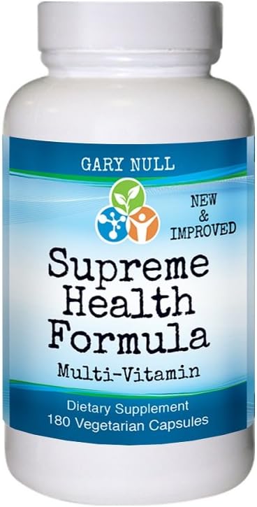 Gary Null Supreme Health Formula 180 Vegi-caps New ve Improv