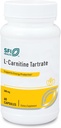 Klaire Labs SFI Health L-Carnitine Tartrate - 500 mg Amino Acid, Σταθεροποιημένο L-Carnitine - Χωρίς συνθετική D-καρνιτίνη (60 κάψουλες)