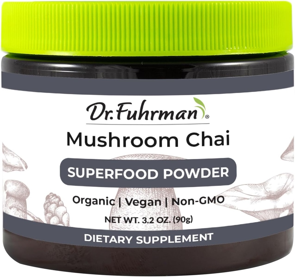 Dr. Fuhman'ın Mushroom Chai Superfood Toz