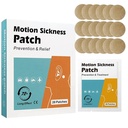 20 Count Motion Sickness Patches - Γρήγορη Δράση Ανακουφίζει Ζάλη από την ναυτία και την ναυτία, κοστούμι για το αυτοκίνητο και το σκάφος Rides, Κρουαζιέρα και αεροπλάνο Travel Patches