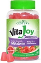 21st Century Healthcare VitaJoy Extra Strength Μελατονίνη 10 mg Gummies, Φράουλα, 60 Count, Red, 0,43 λίβρες, (πακέτο του 1)