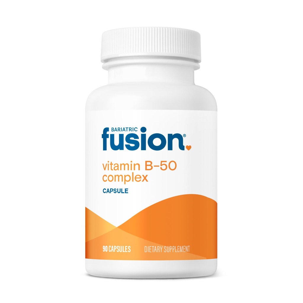 Bariatrik Fusion B-50 Kompleksi | Vegan B Kompleksi Kadınlar ve Erkekler için karmaşık Vitaminler | Swallow Vitamin B Kompleksi | 8 B Vitamini B-50 Kompleksi | 3 Ay Supply