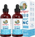 MaryRuth Organics, Ιωνικός ψευδάργυρος Υγρές σταγόνες για ανοσοποιητική υποστήριξη Άγευστη 4oz. 120 ml) 2 Συσκευασία