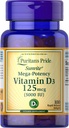 Puritan's Pride Vitamin D3, 5000 IU, 100 Count