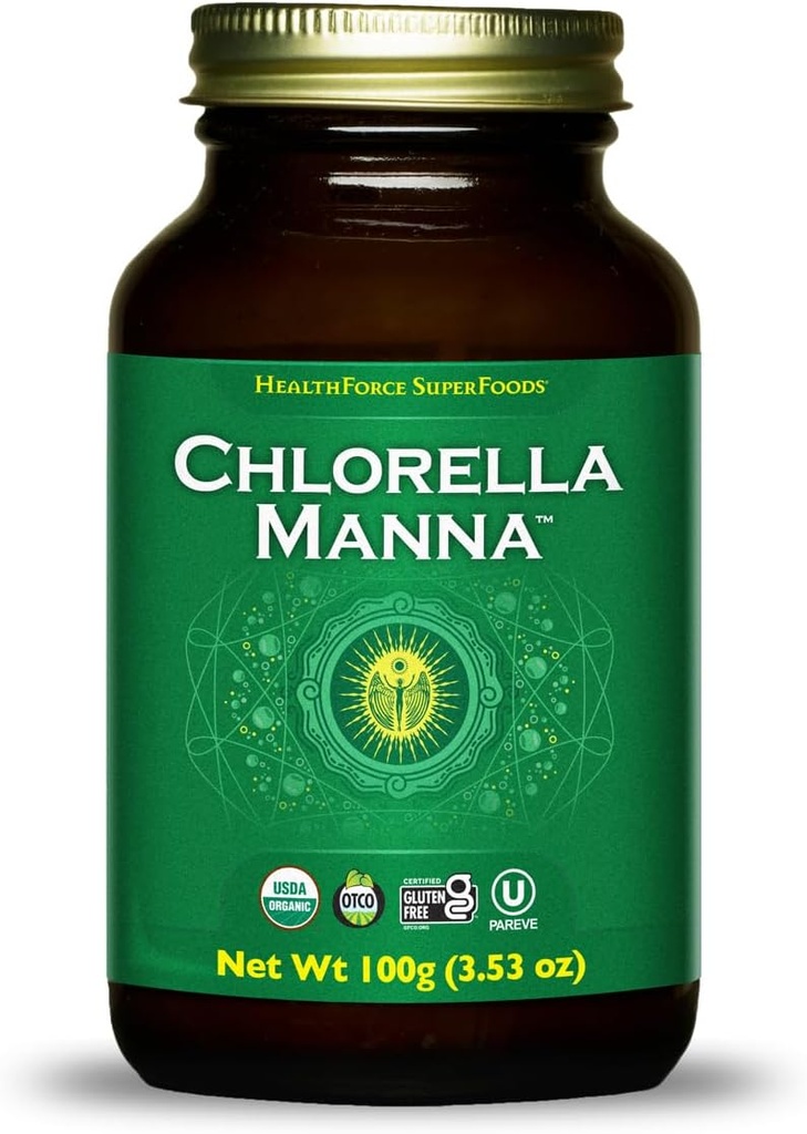 HealthForce SuperFoods Chlorella Manna - σκόνη - 100 γραμμάρια