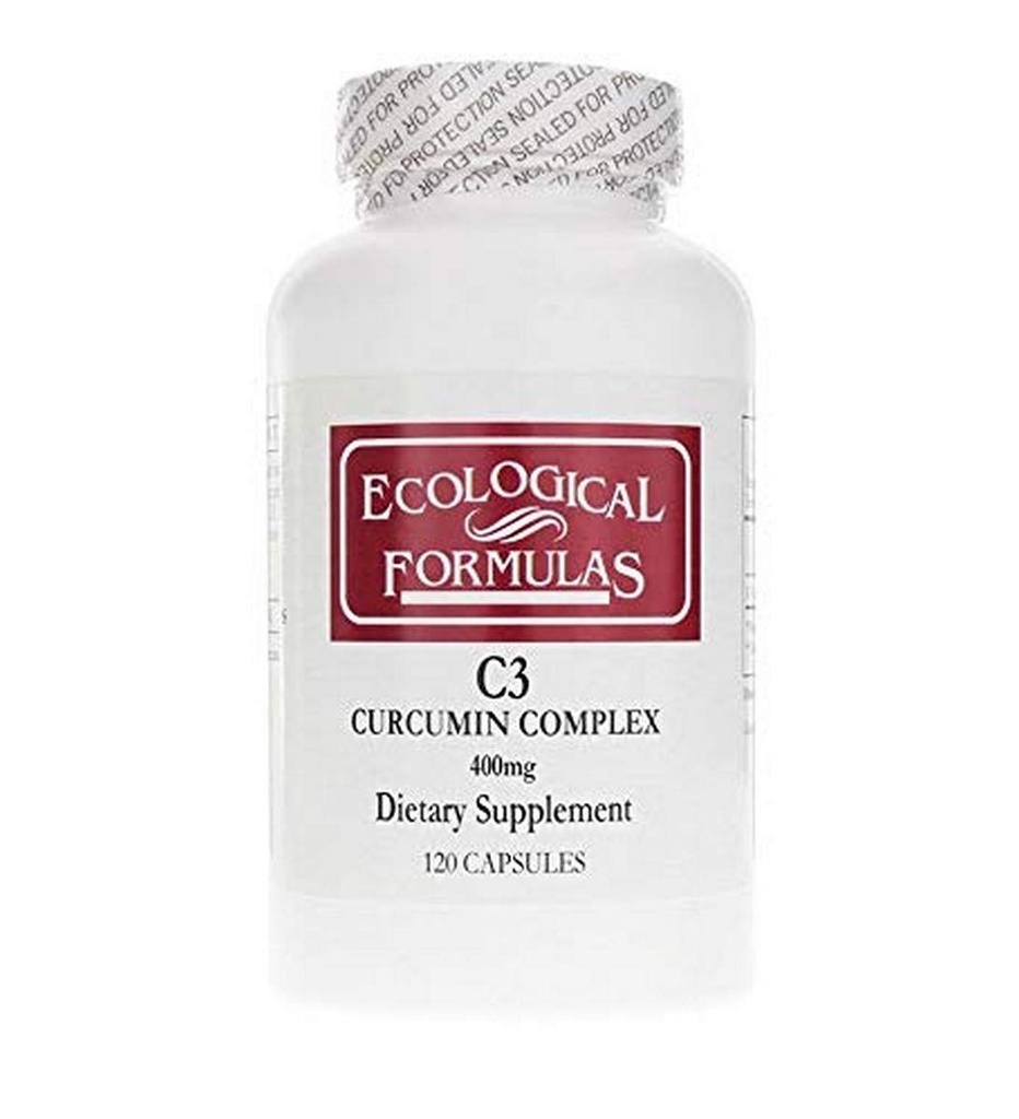 Οικολογικές Φόρμουλες C3 Curcumin Complex 400 Mg,120 Count