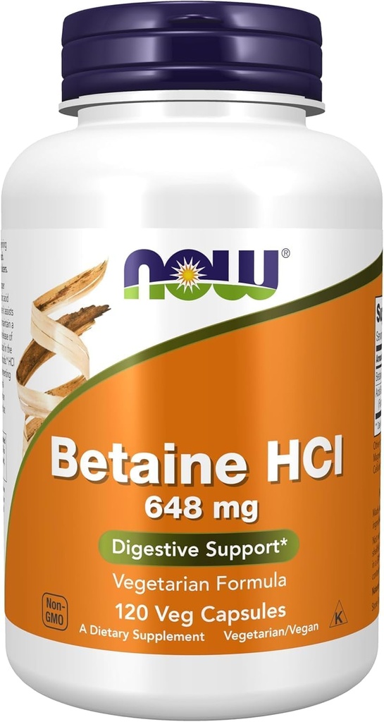 ŞİMDİ GIDAS Betaine Hcl, 120 Kont