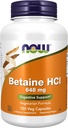 ŞİMDİ GIDAS Betaine Hcl, 120 Kont