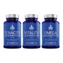 Thrivous Geroprotector Stack – Vitality + Tenacity + Omega Longevity Bundle for Metabolic, Joint & Heart Support – 180 Vegan Capsules