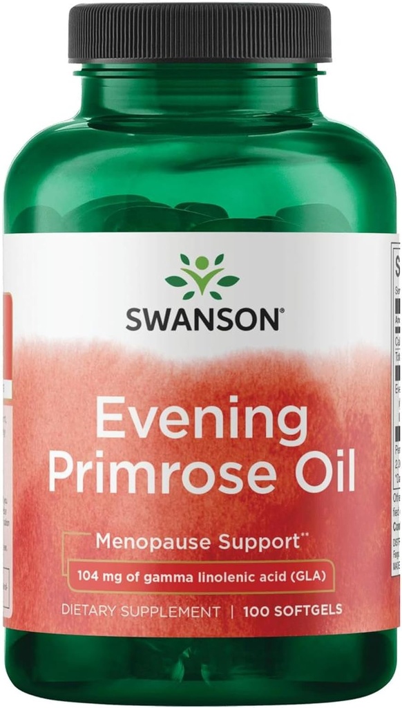 Swanson Evening Primrose Oil (Omegatru) 1300 Milligrams 100 Sgels