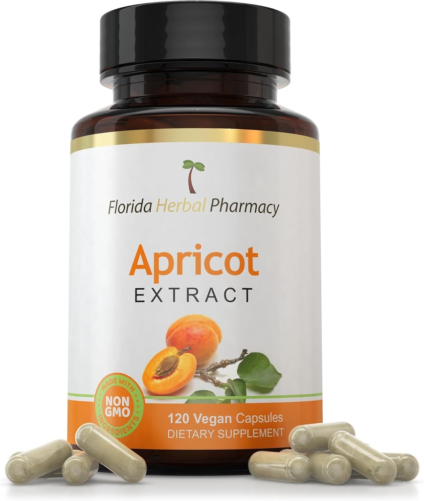Καψάκια συμπληρώματος βερίκοκου Florida Herbal Pharmacy