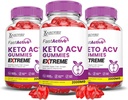 (3 Pack) Hızlı Active Keto ACV Gummies Extreme 2000MG Fastactive Keto Gummies Apple Cider Vinegar Formula B12 Vegan Non GMO 180 Gummys