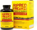 Pharmafreak Ripped Freak | Termogenic & Metabolic Desteği | Eğitim için Enerji ve Odak | Yeşil Çay, Yeşil Kahve ve Bitki Takdirleri | 60 Vegan Capsules