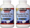 Kirkland Signature Glucosamine with MSM, 375 Tablet (2 Pack)