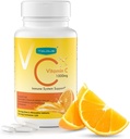 1000 mg C, Immune Support, 120 Chewable Tablet, 60 Gün Supply, Gluten-Free, Orange Flavor